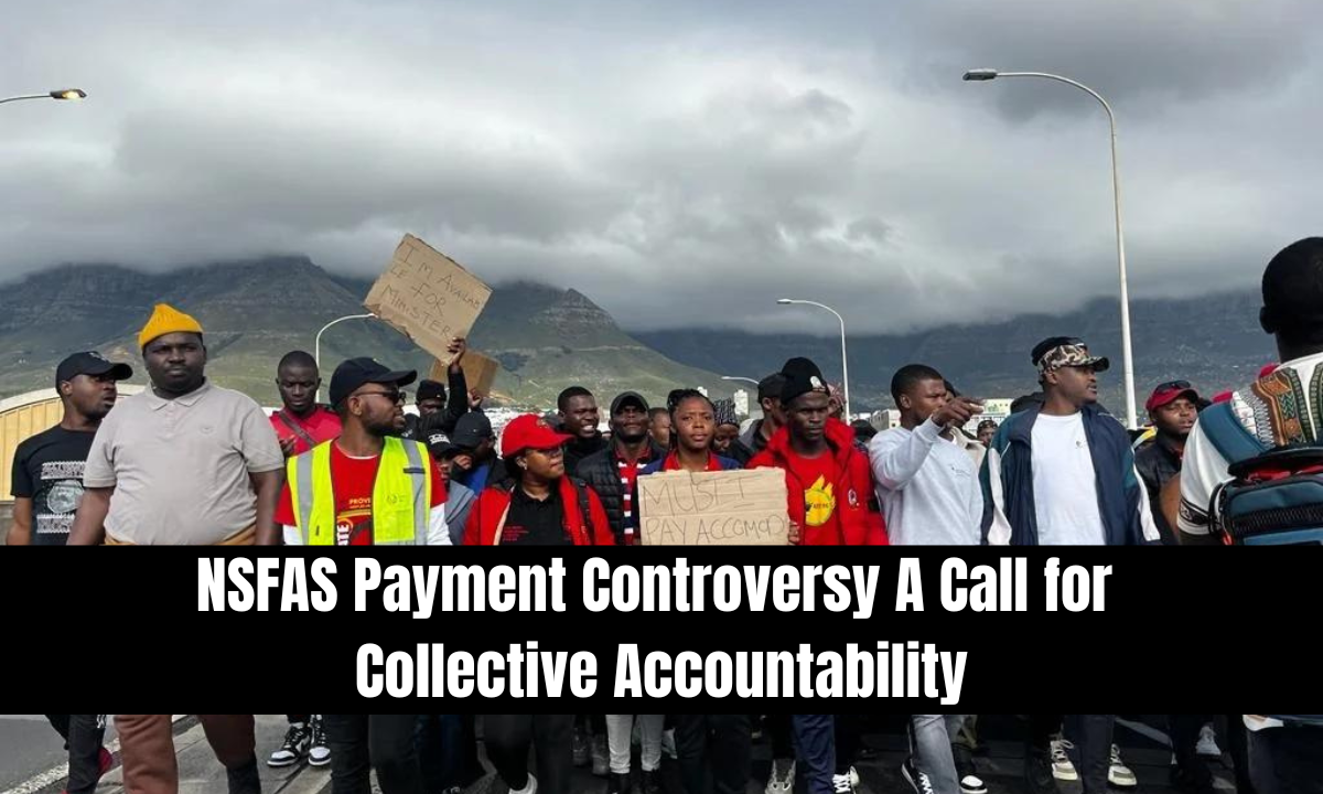 NSFAS Payment Controversy: A Call for Collective Accountability. The recent suspension of National Student Financial Aid Scheme (NSFAS) CEO Andile Nongogo amid