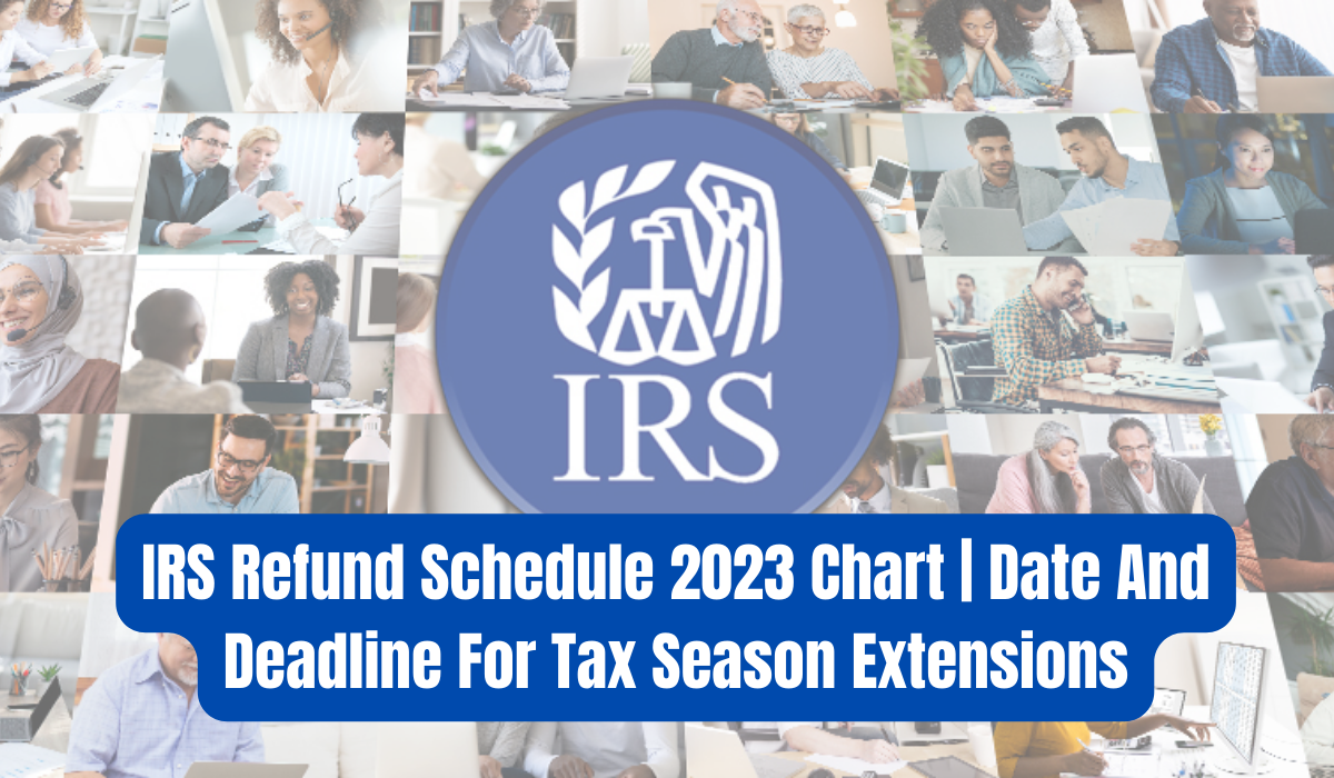 IRS Refund Schedule 2023 Chart | Date And Deadline For Tax Season Extensions