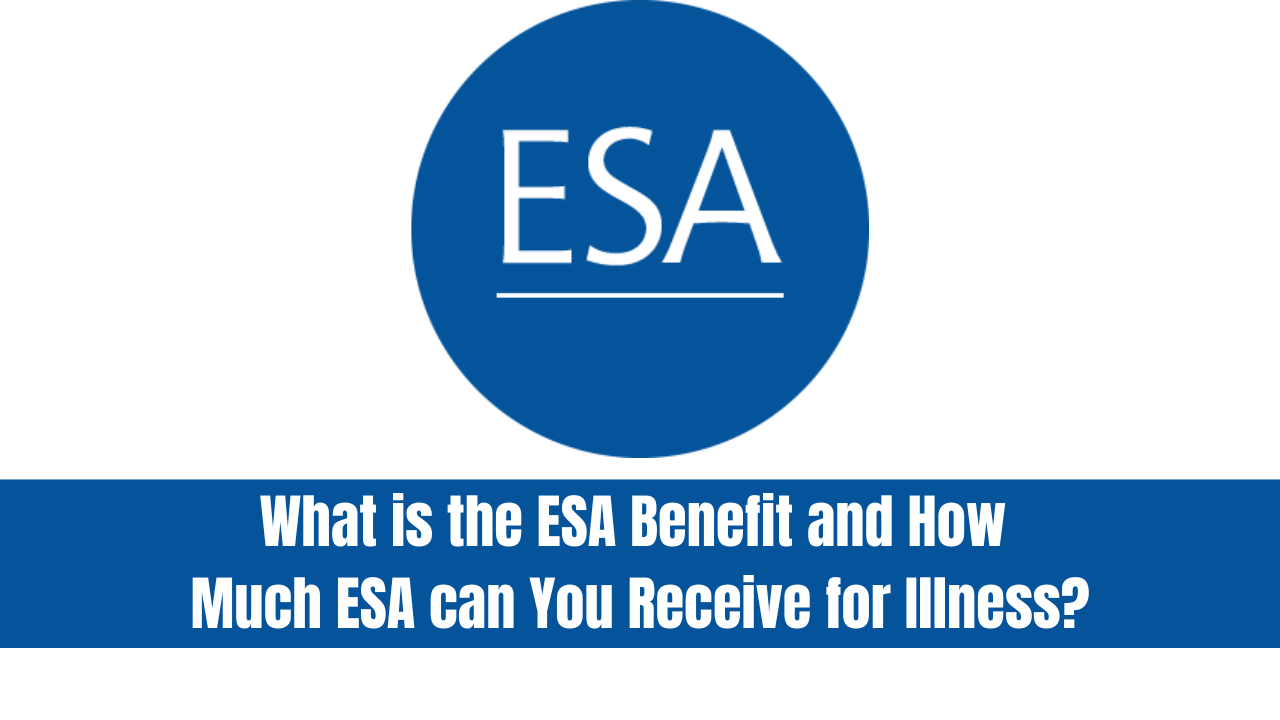What is the ESA Benefit and How Much ESA can You Receive for Illness?