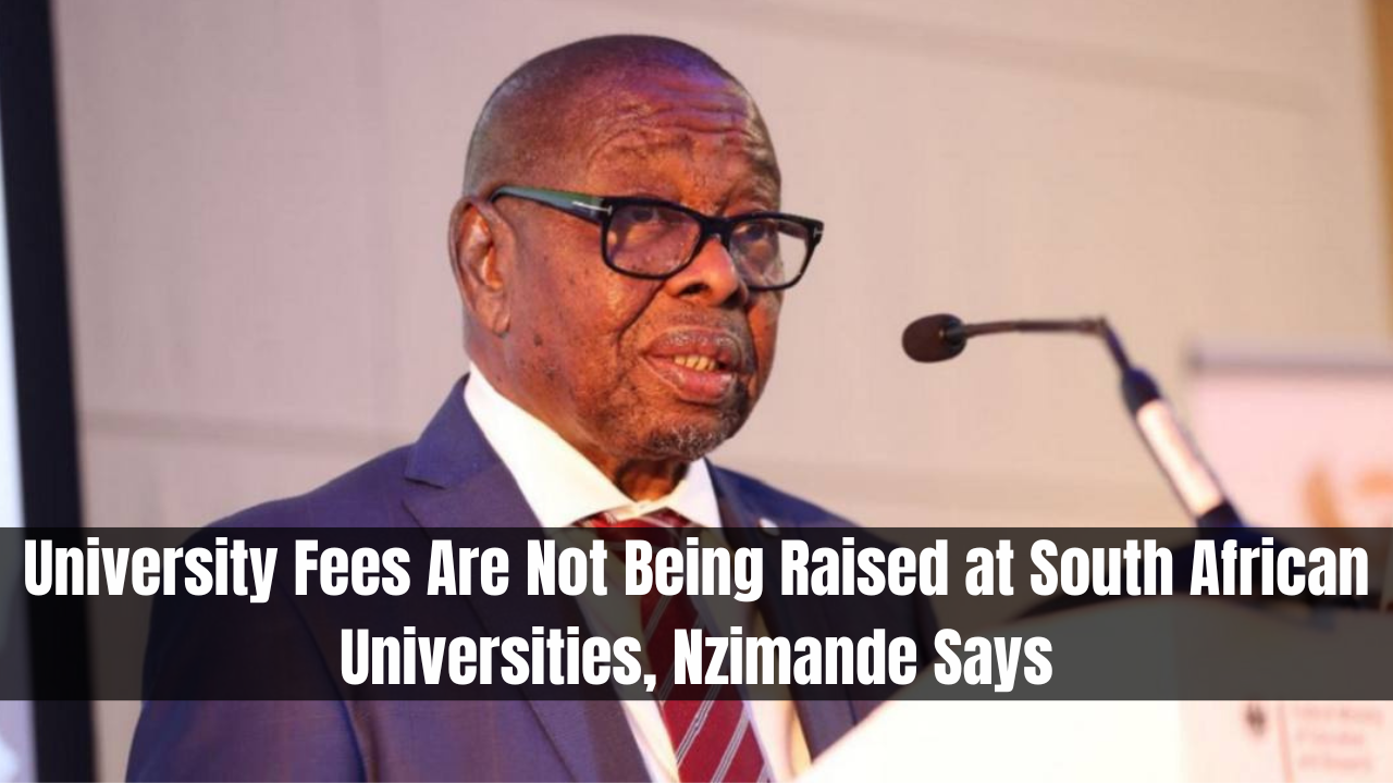 University Fees Are Not Being Raised at South African Universities