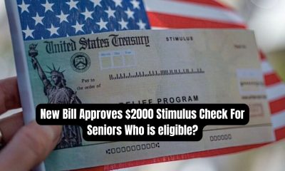 New Bill Approves $2000 Stimulus Check For Seniors: Who is eligible?