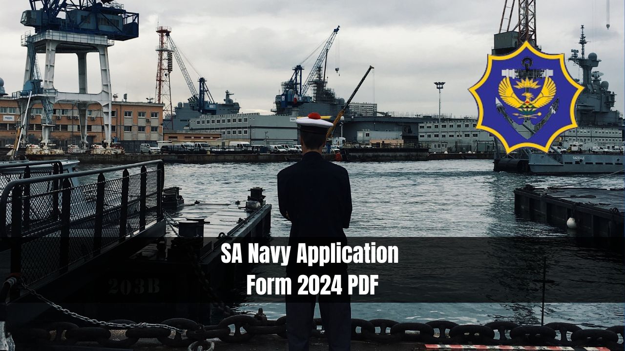 SA Navy Application Form 2024 PDF